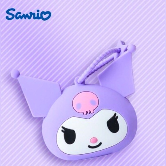 Sanrio Other - Official Licensed Sanrio Kuromi Silicone Coin Purse Storage Bag